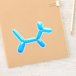 Ballon Animal Dog Sticker