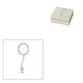 Ballon Art Stamp Rubberstempel (Gestempeld)