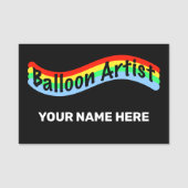 Ballon Artist Name Badge (Voorkant)