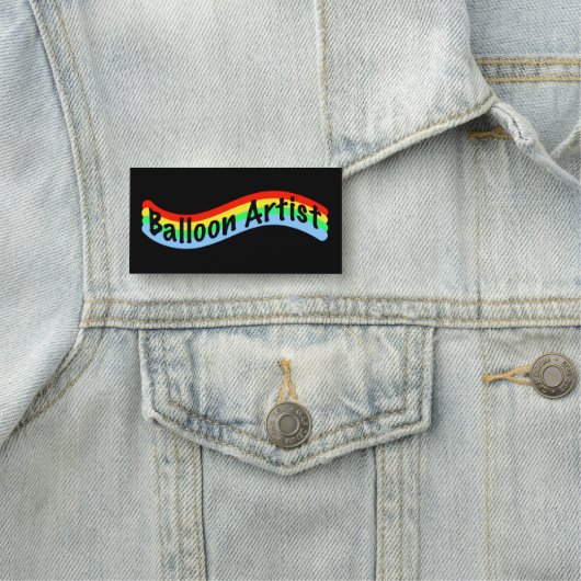 Ballon Artist Name Badge (In situ)