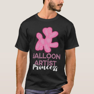 Ballon Artist Princess Balloon Twister Dog Balloo T-shirt