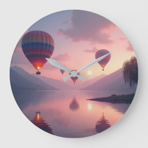 Ballon Avontuur Dromen Grote Klok