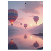 Ballon Avontuur Dromen Klembord (Achterkant)