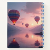Ballon Avontuur Dromen Notitieboek (Achterkant)