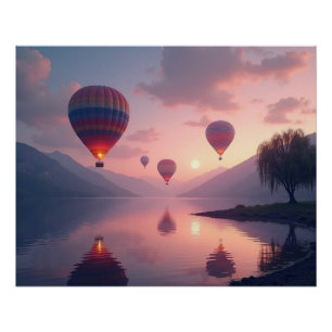 Ballon Avontuur Dromen Perfect Poster