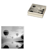Ballon Avontuur Dromen Rubberstempel (Gestempeld)