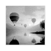 Ballon Avontuur Dromen Rubberstempel (Afrduk)