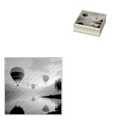 Ballon Avontuur Dromen Rubberstempel (Gestempeld)