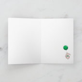 Ballon Baby shower Hartelijk dank Kaart (Binnen)