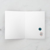 Ballon Baby shower Hartelijk dank Kaart (Binnen)