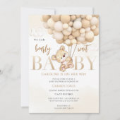 Ballon Baby Shower Kaart (Voorkant)