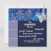 Ballon Birth Day Kaart (Voorkant)