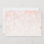 Ballon Birthday Invitation Flat Card Kaart (Achterkant)