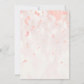 Ballon Birthday Invitation Flat Card Kaart (Achterkant)