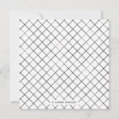 Ballon Birthday Invitation - Roos Kaart (Achterkant)