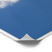 ballon - bouquet in sky via het raam poster (Hoek)