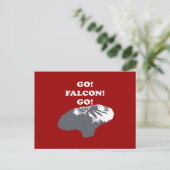 Ballon Boy - Go Falcon Go Briefkaart (Staand voorkant)