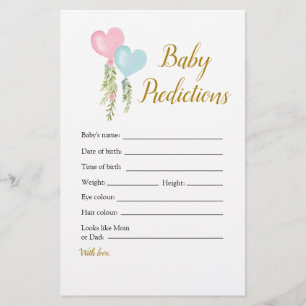 Ballon Boy of Girl Gender onthullen Baby