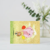 Ballon Briefkaart (Staand voorkant)