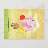 Ballon Briefkaart (Voorkant)