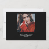 ballon BSN Caduceus Stethoscoop Afstudeerder Aankondiging (Achterkant)