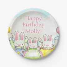 Ballon Bunny Paper Borden