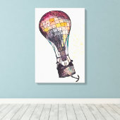 ballon canvas afdruk (Insitu (Houten vloer))