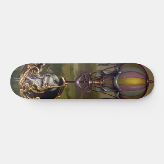 Ballon Chariot steampunk Skateboard (Horizontaal)