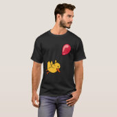 Ballon Chick vliegt weg T-shirt (Voorkant volledig)
