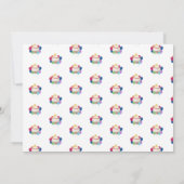 Ballon Colorful Ballon Baseball Sports Birthday (Achterkant)