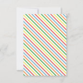 Ballon Dank U Nota Vlakke Kaart voor Jonge geitjes (Achterkant)