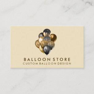 Ballon Decor Boho rustige goudsparkle Visitekaartje