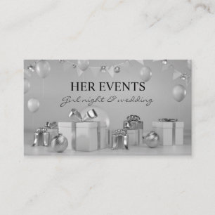 Ballon Decor Evenementenplanner Visitekaartje