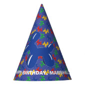 ballon dieren hond sculptuur kinderen verjaardag feesthoedjes (Voorkant)