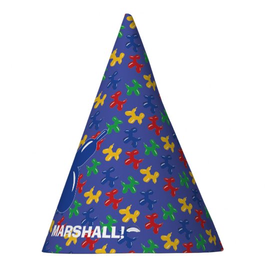 ballon dieren hond sculptuur kinderen verjaardag feesthoedjes (Rechts)