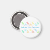 Ballon Dog Crossing Magnet (Voorkant / Achterkant)