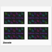 Ballon Dog Crossing Stickers (Vel)