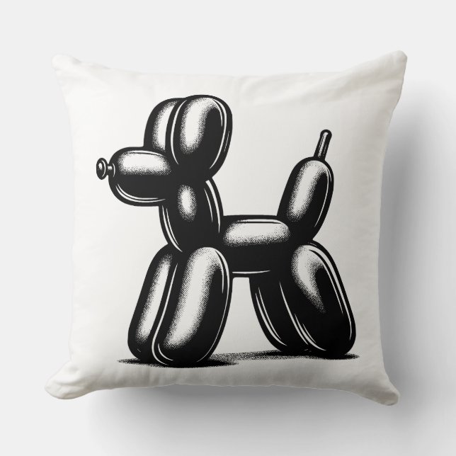 Ballon Dog Kussen (Voorkant)
