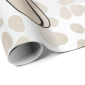 Ballon Dog Leoprad patroon Cadeaupapier (Rol Hoek)