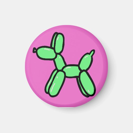 Ballon Dog Magnet (Voorkant)