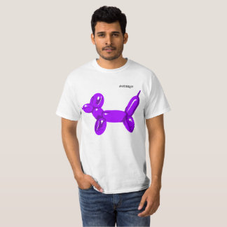 Ballon Dog Paars T-shirt