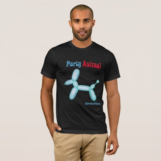 Ballon Dog - partijdier T-shirt (Voorkant volledig)