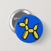 Ballon Dog Pin-on Button (Voorkant /achterkant)