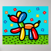 Ballon Dog Poster (Voorkant)