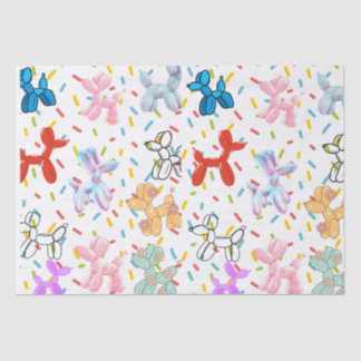 Ballon Dog tissue papier