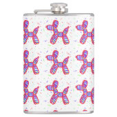Ballon Dogs Flask Heupfles (Voorkant)