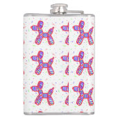 Ballon Dogs Flask Heupfles (Achterkant)
