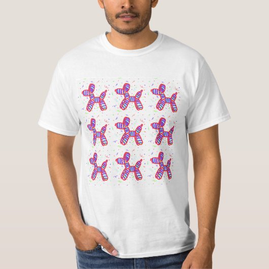 Ballon Dogs Party 2 T-Shirt (Voorkant)
