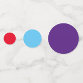 Ballon Dogs Party Table Confetti (Achterkanten)