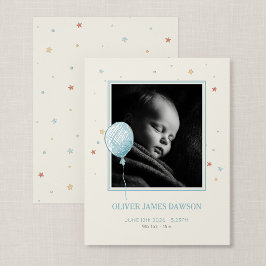 Ballon Droom Compact Baby Aankondiging